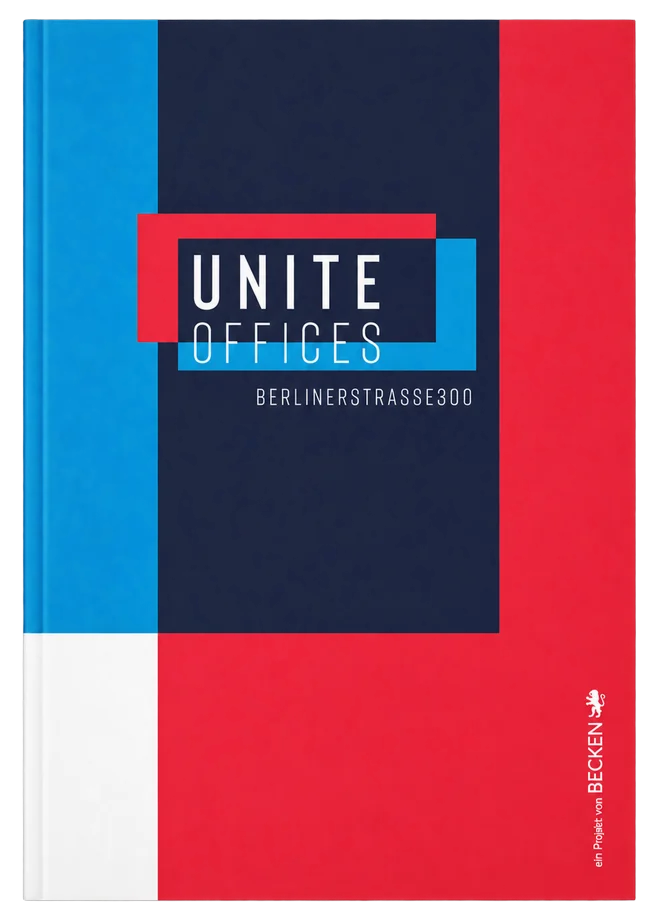 Broschüren-Cover Unite Offices