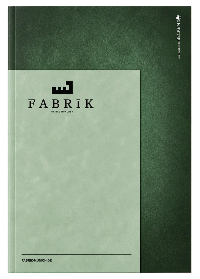Broschüren-Cover Fabrik München